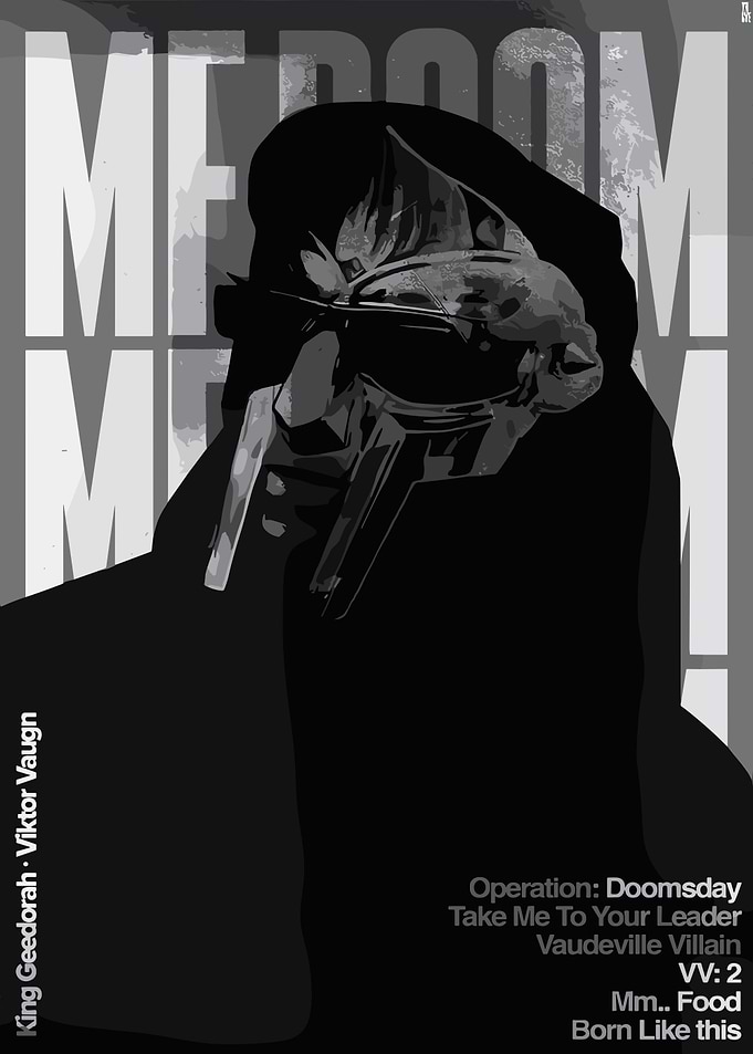 MF DOOM Illustration