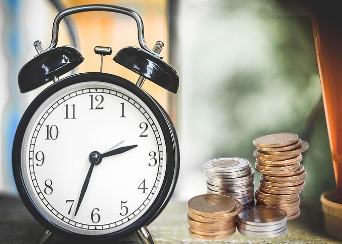 Time is Money: Clock and Coins
