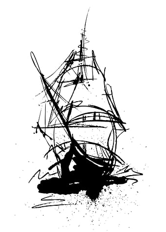 Abstract Ship Sketch