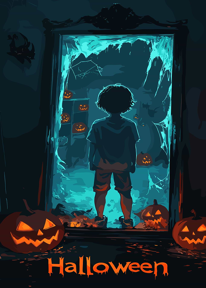 Halloween Mirror Boy