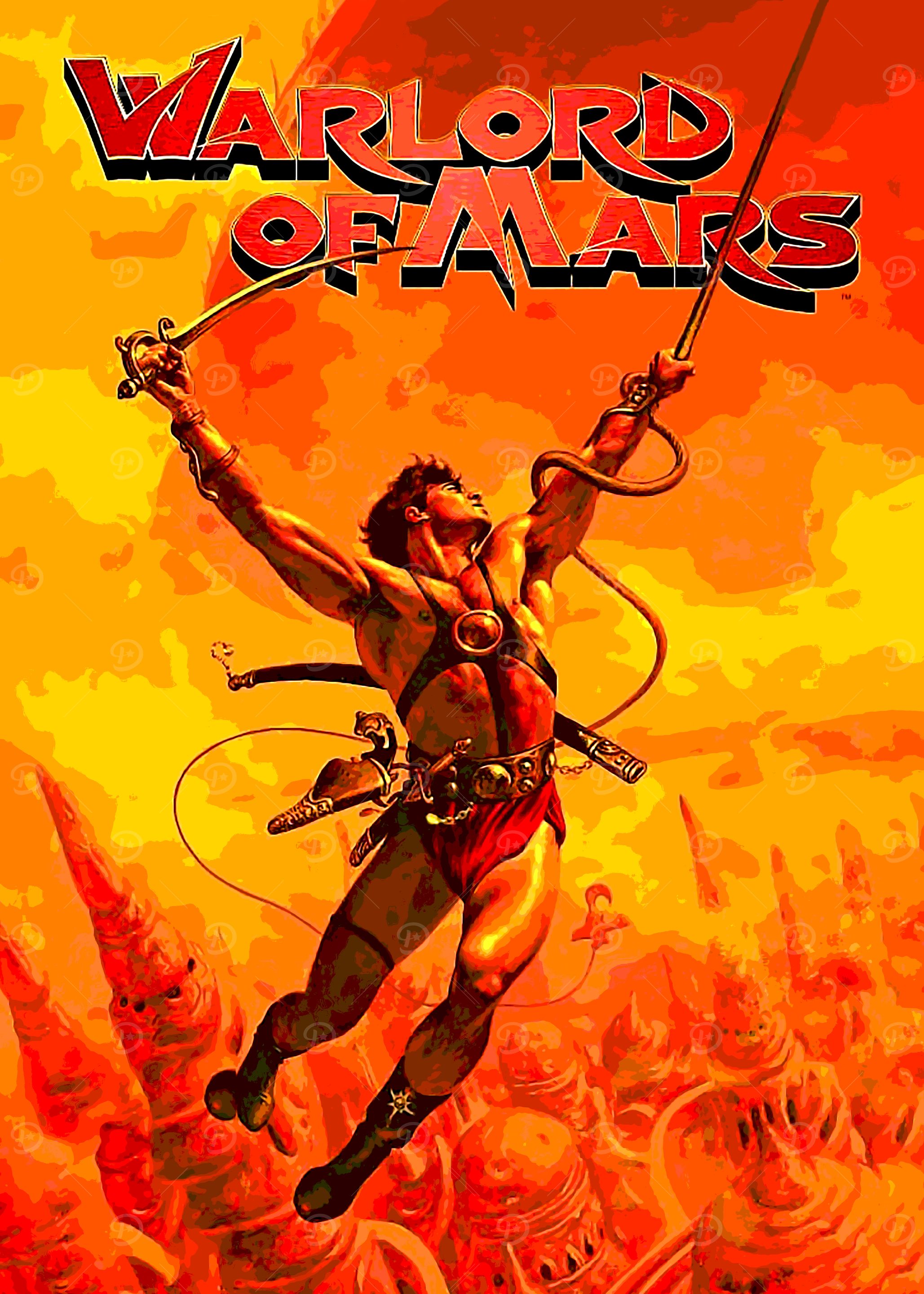 Warlord of Mars Comic Book Cover