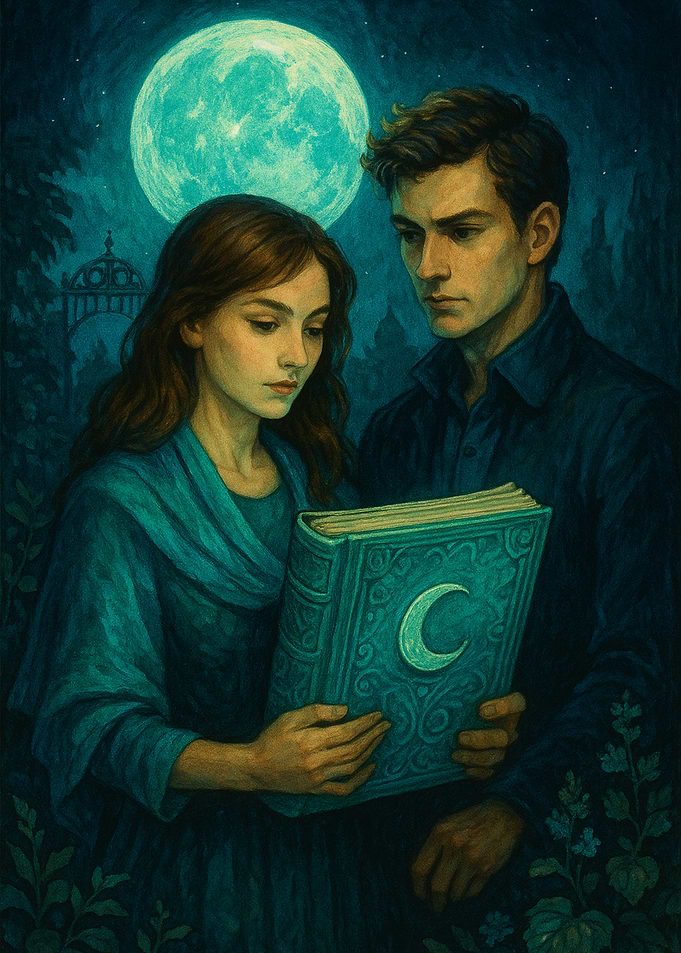 The Turquoise Book Under the Moon