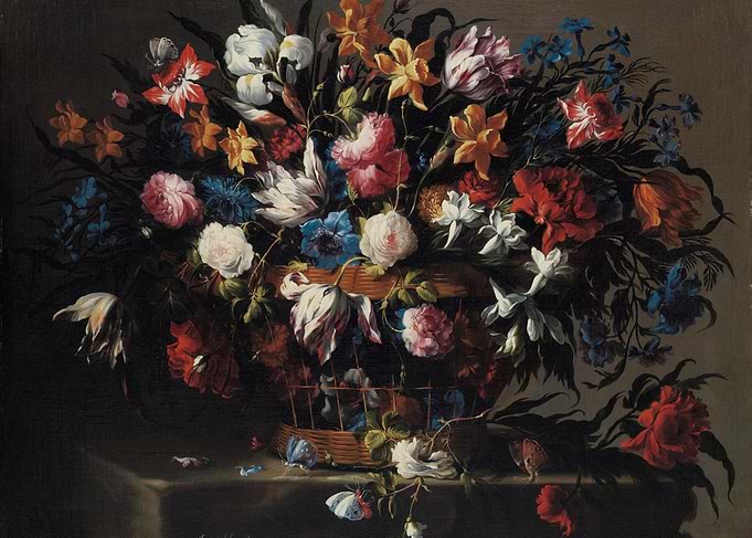 Floral Still Life Painting