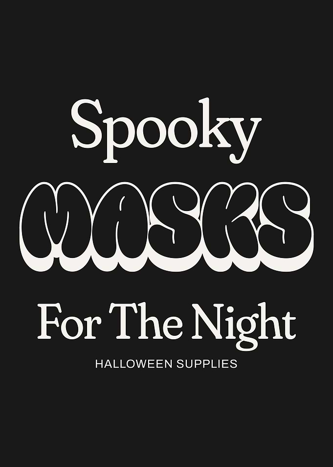 Spooky Masks For The Night