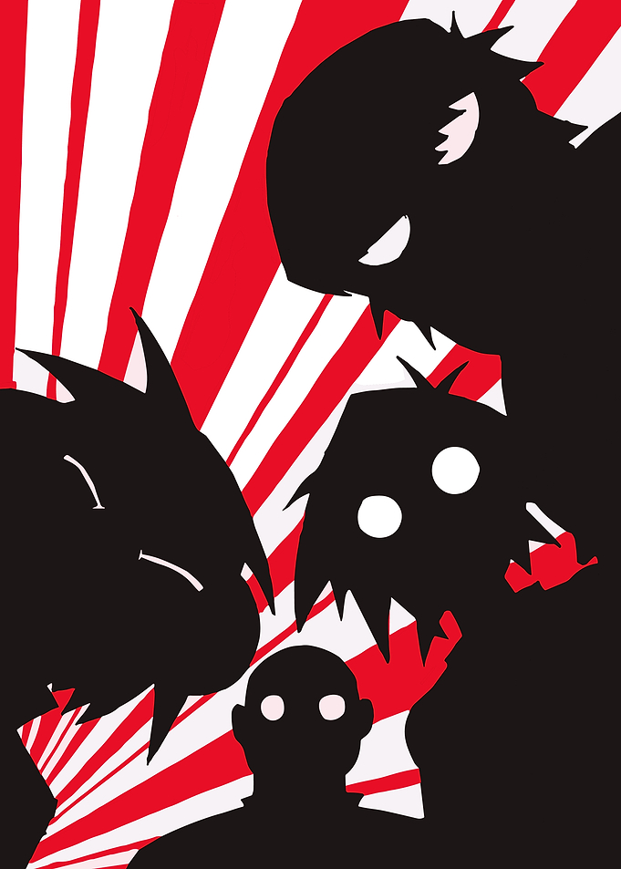 Gorillaz Silhouette