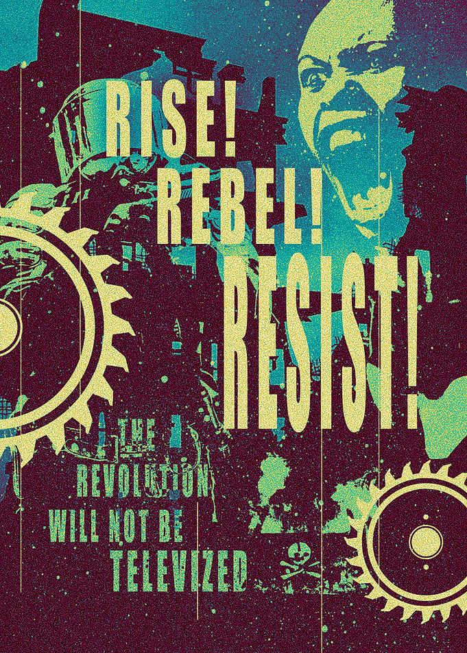 Brutalist Y2k Aesthethics Rise Rebel Resist Revolution