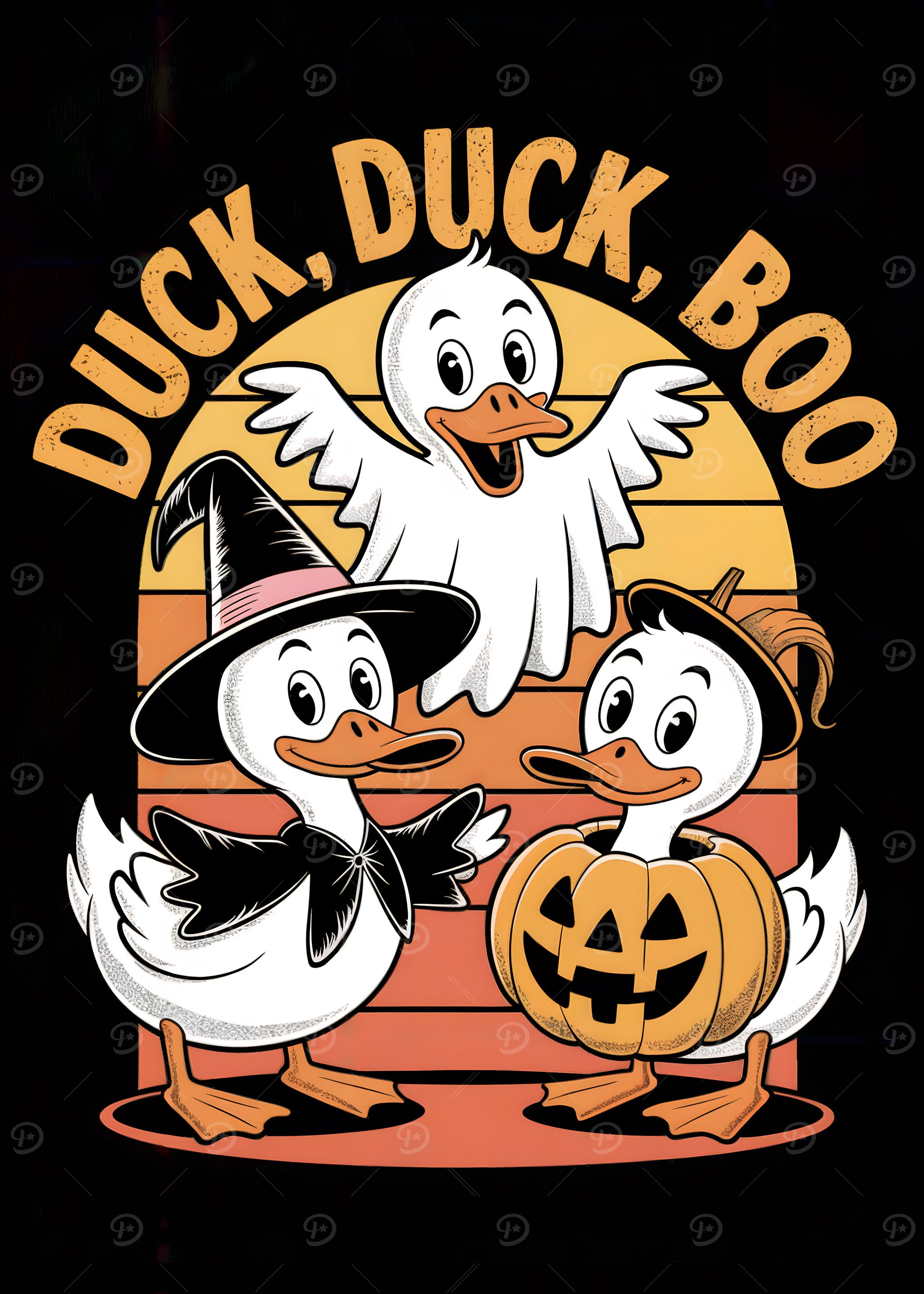 Duck, Duck, Boo Halloween Cartoon