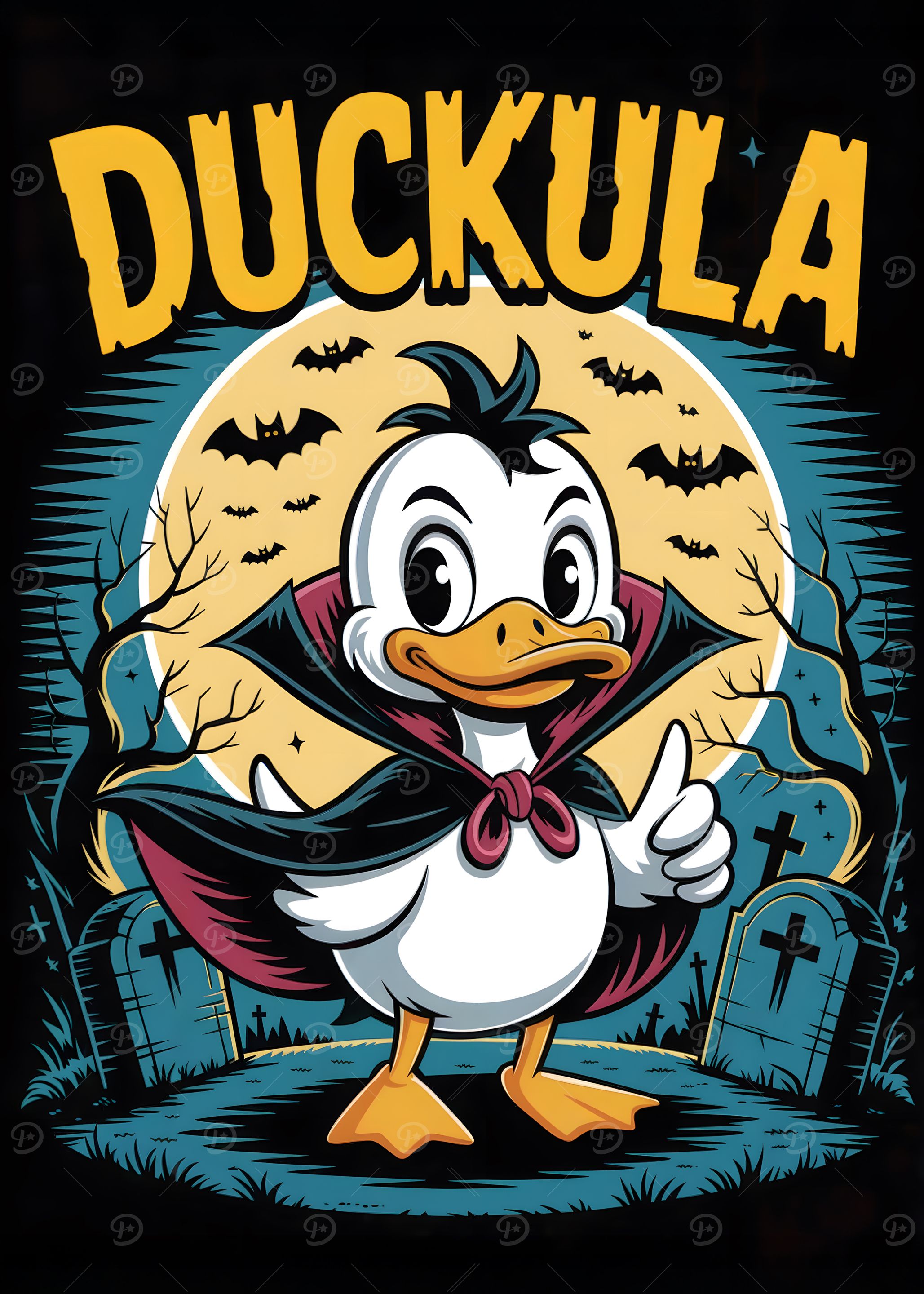 Duckula Cartoon Halloween
