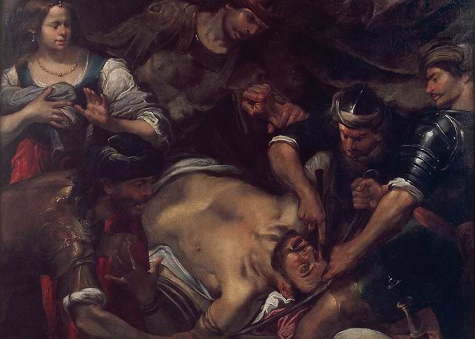 Martyrdom Scene Painting