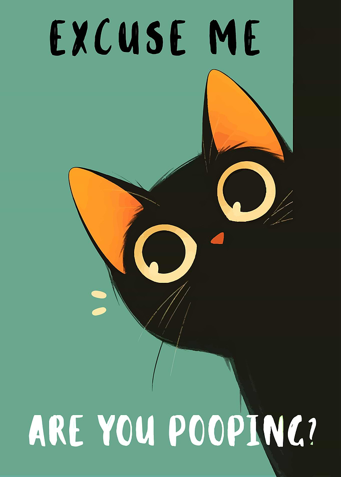 Curious Cat: Excuse Me, Are You?