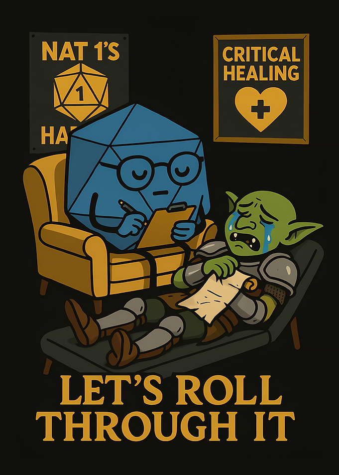 Let’s Roll Through It – D20 Therapy Session