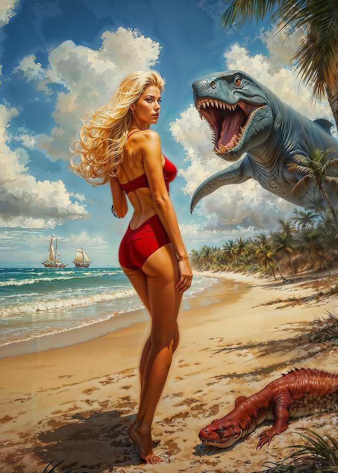 Red Swimsuit