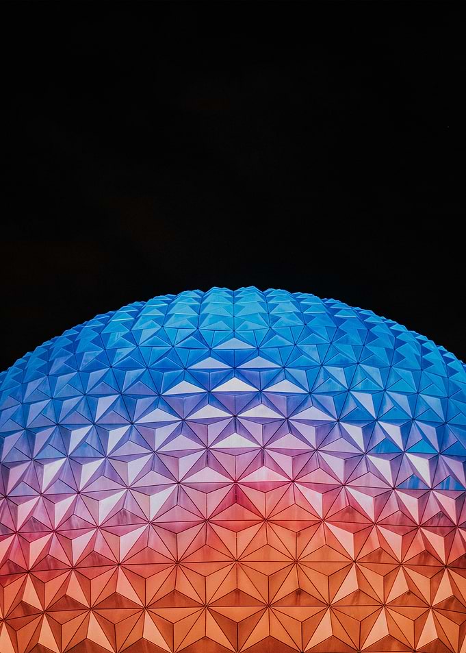 epcot's spaceship earth dome