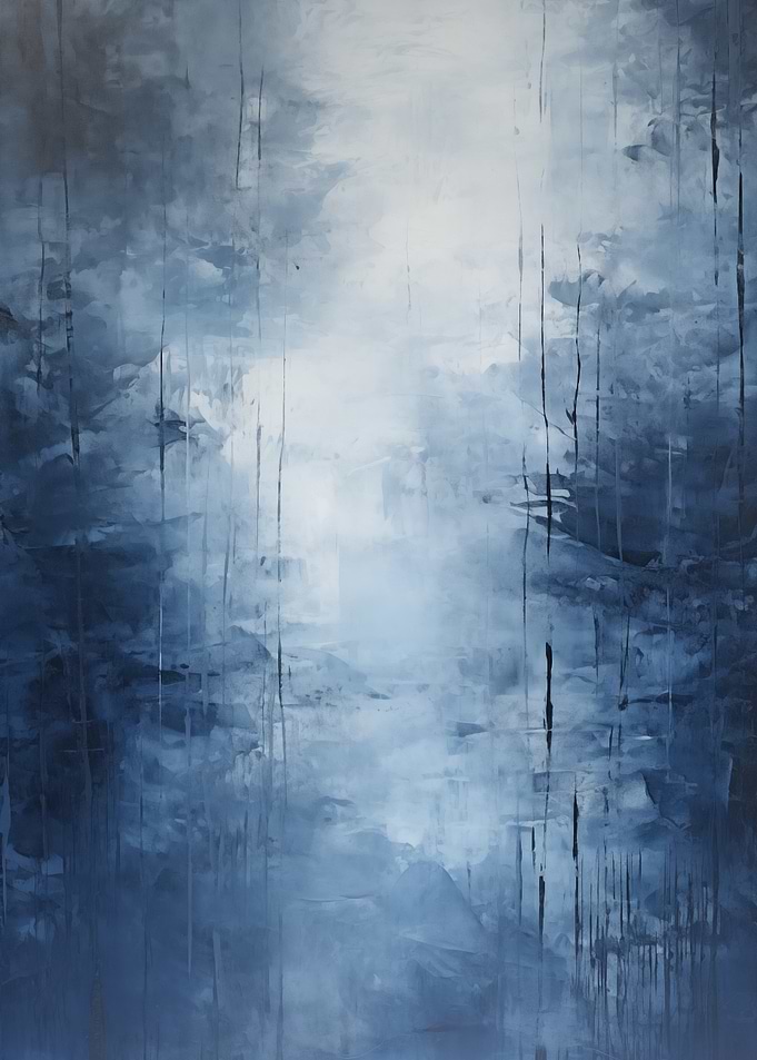 Abstract Blue Texture art