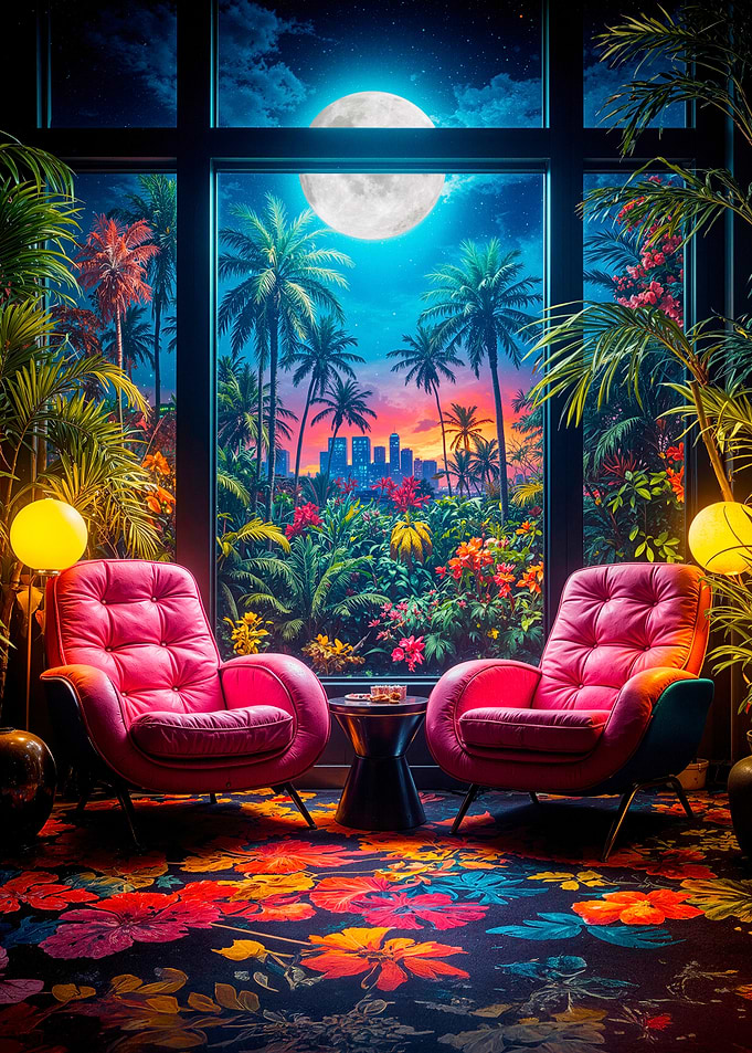 Tropical Lounge Interior