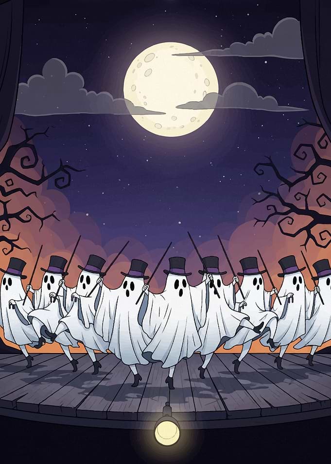 Ghostly Halloween Dance Performance Halloween2025