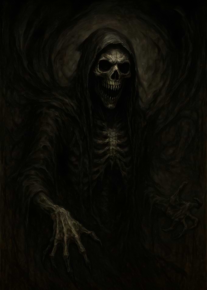 Grim Reaper in Dark Fantasy Art