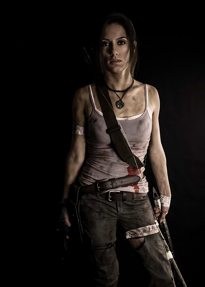 Lara Croft Cosplay Portrait