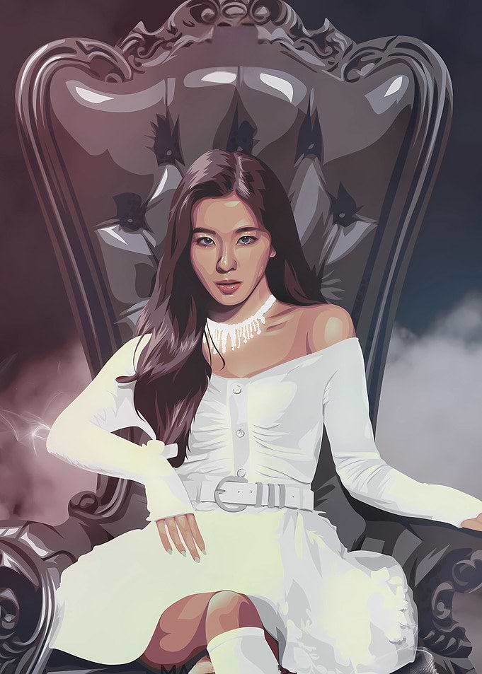 red velvet irene poster