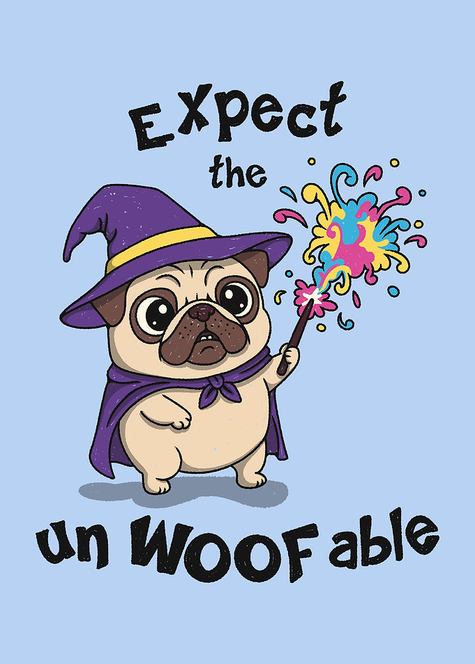 Wizard Pug Expect the Unwoofable