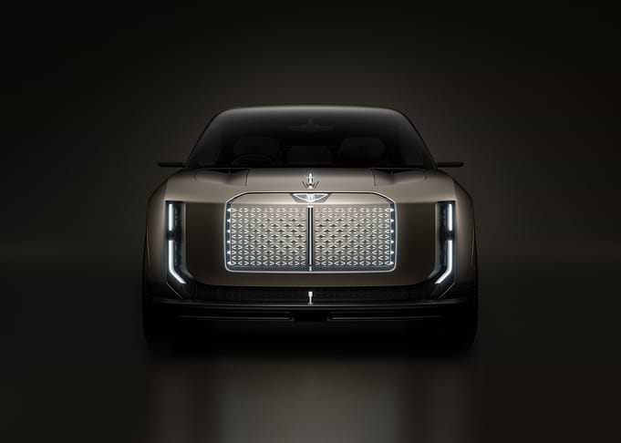 Luxury Car Front View