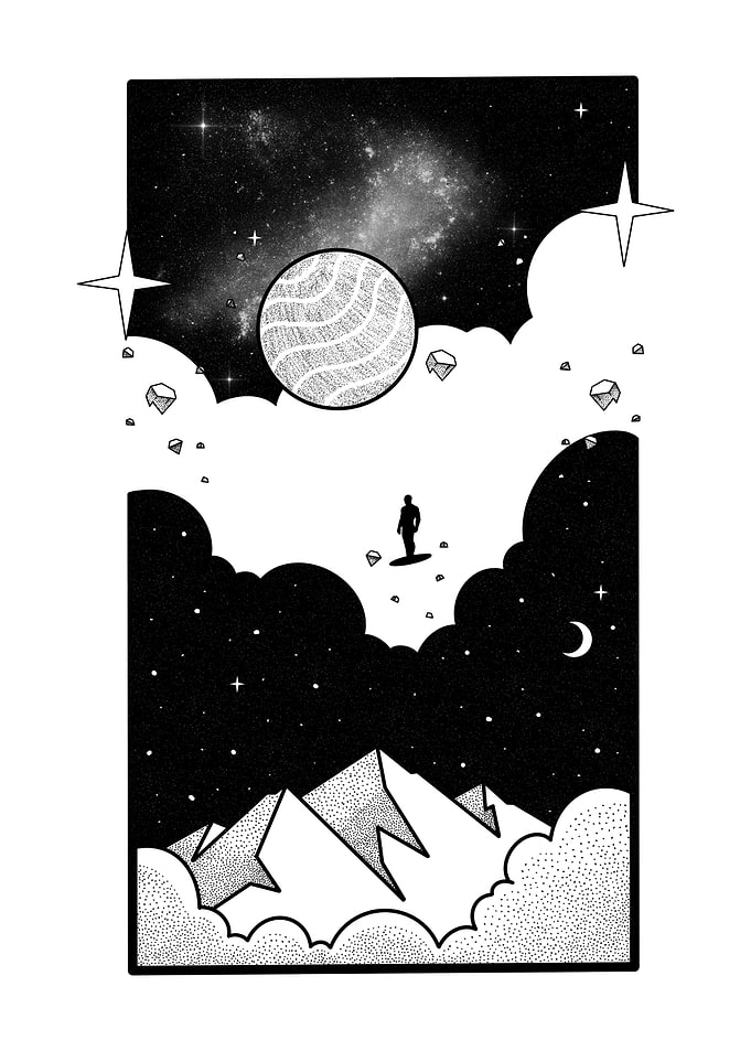 Cosmic Surfer