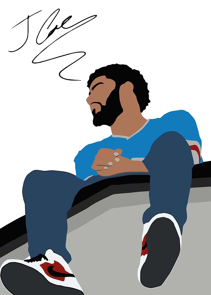 J. Cole Illustration