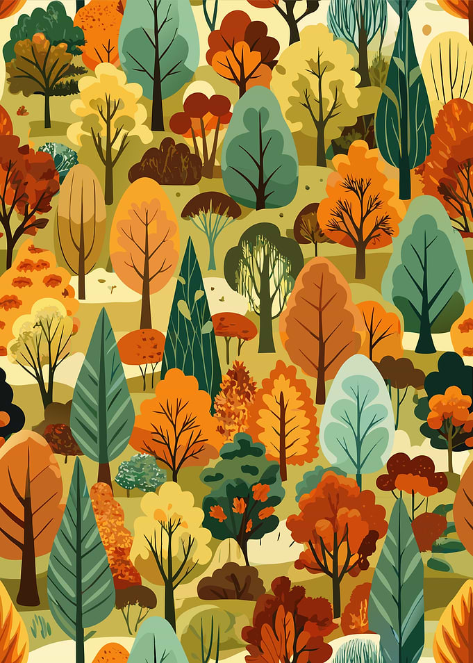 Autumn Forest Pattern
