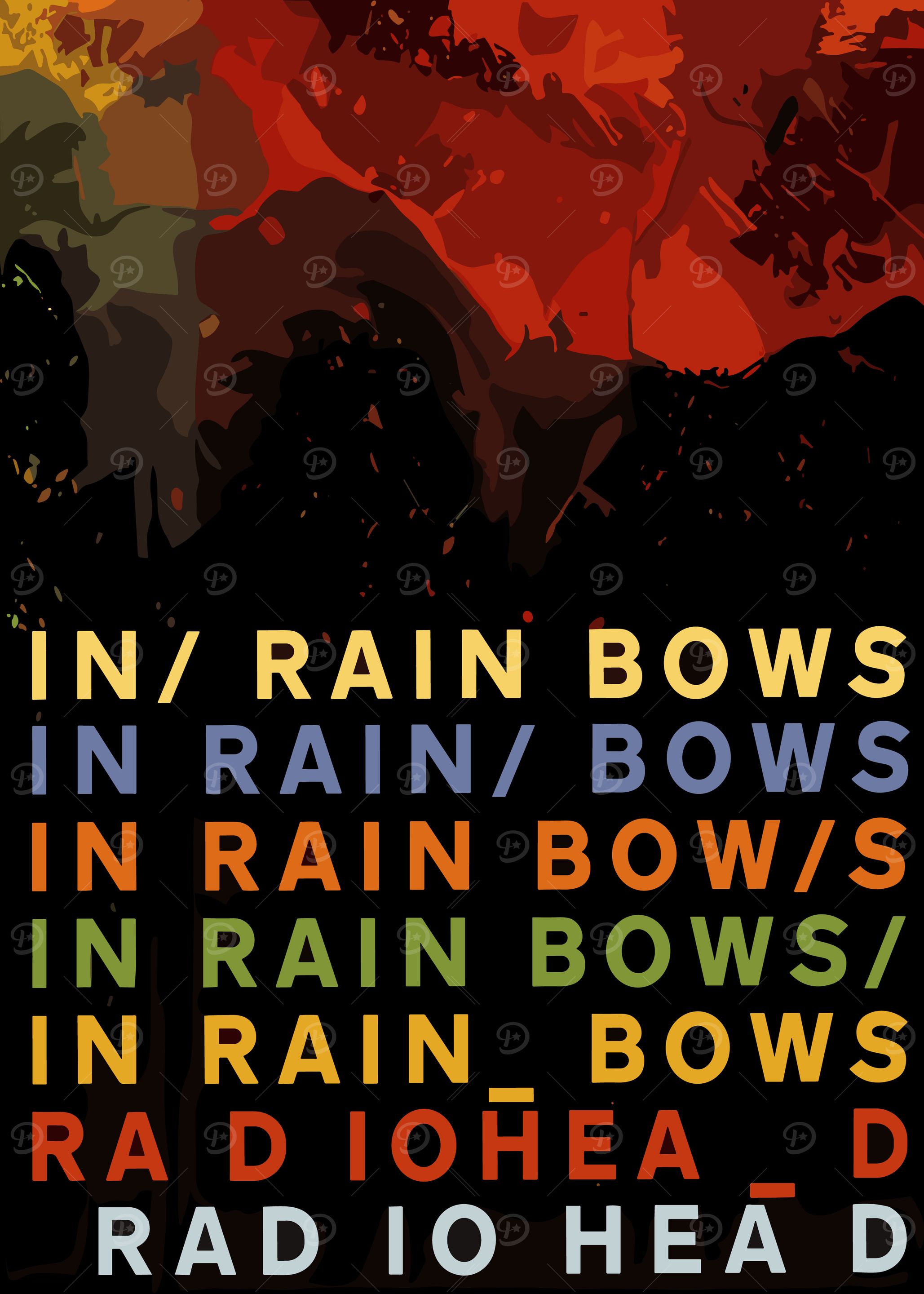 Radiohead - In Rainbows Album Art