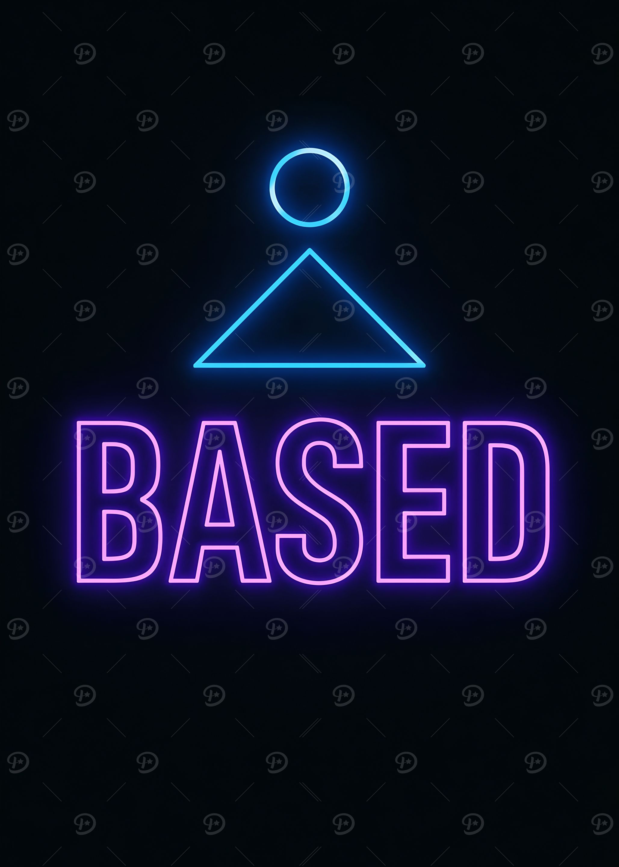 Based Neon Sign