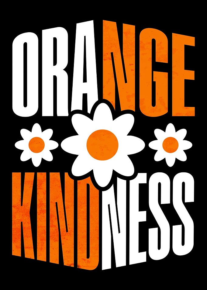Orange Kindness Flower