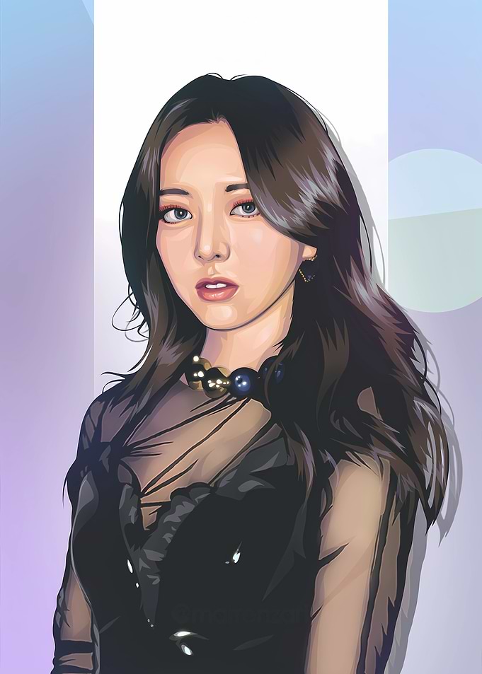 Shin yuna itzy poster