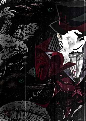 Dark Forest Character Illustration