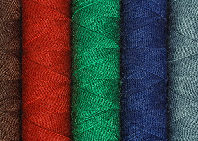 Colorful Thread Spools