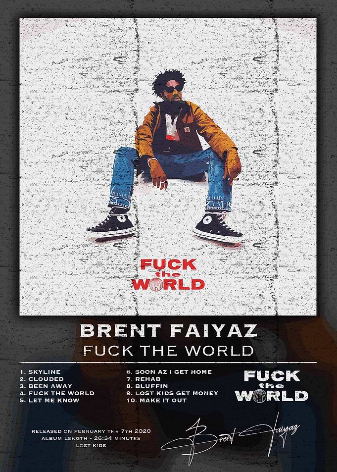 Brent Faiyaz - Fuck the World Album