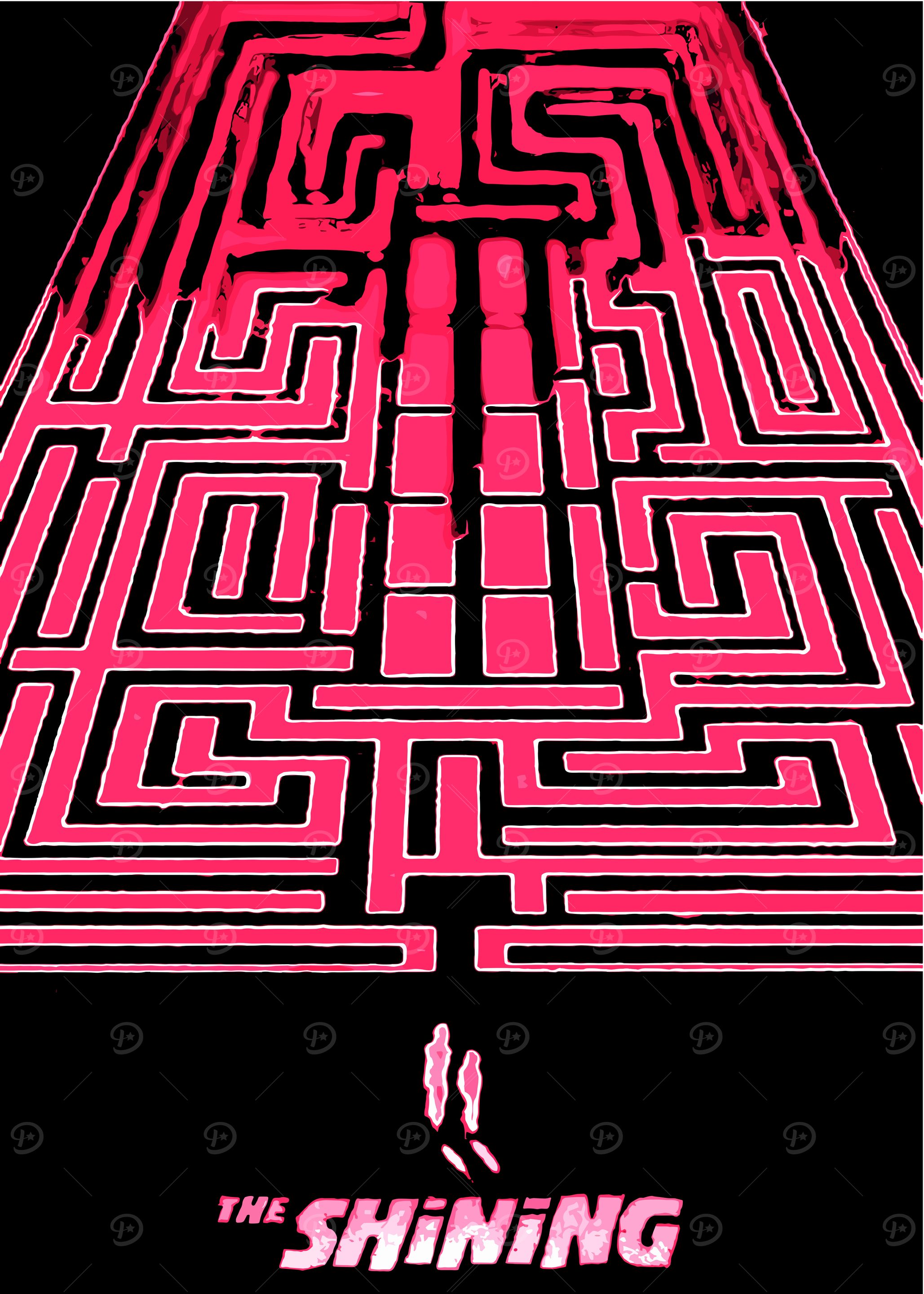 The Shining Maze Poster