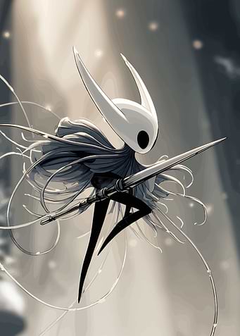 Hollow Knight character art