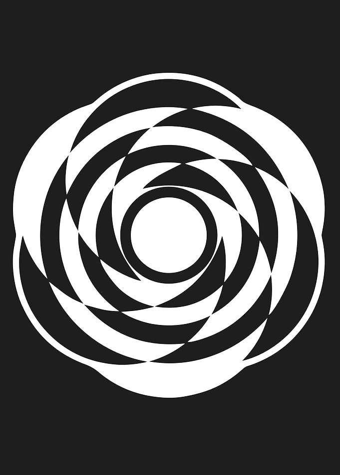 Hypnotic Rose Crop Circle