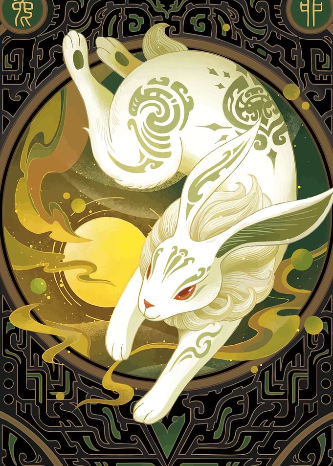 Lunar Rabbit Animal