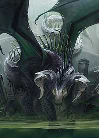 Black Dragon in Ruins