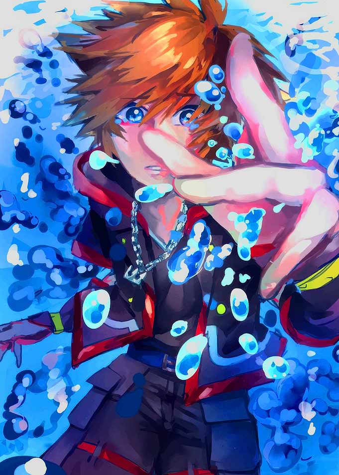 Sora Kingdom Hearts Fanart