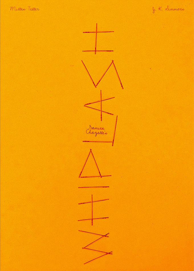 Whiplash Movie Poster Minimalist Design