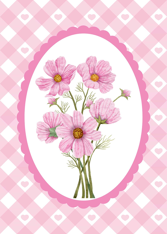 Soft Pink Gingham