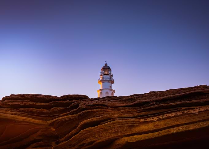 Lighthouse at Dusk