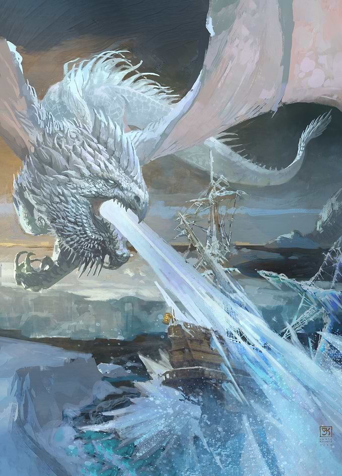 White Dragon's Icy Fury