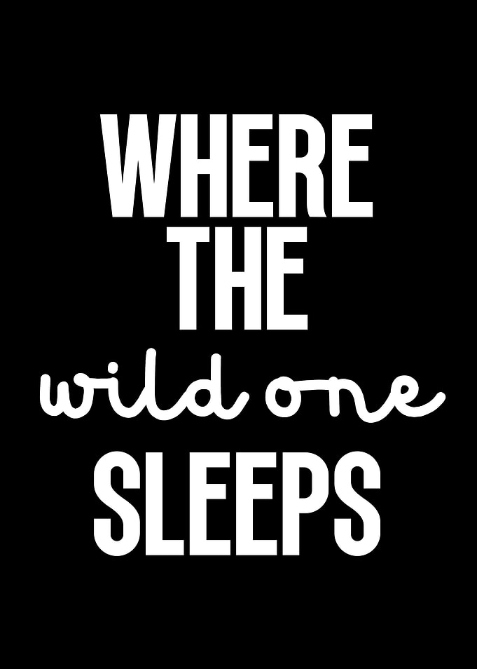 Where the wild one sleeps