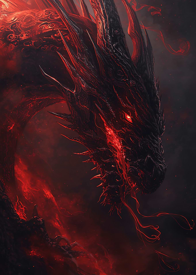 Dark Fire Dragon