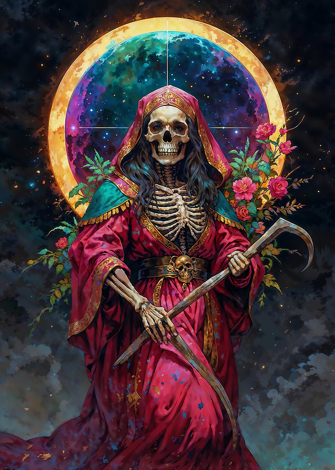 Diosa de lo Inevitable Santa Muerte