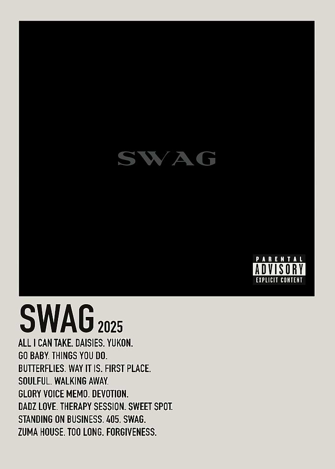 Swag 2025 Album Cover Art