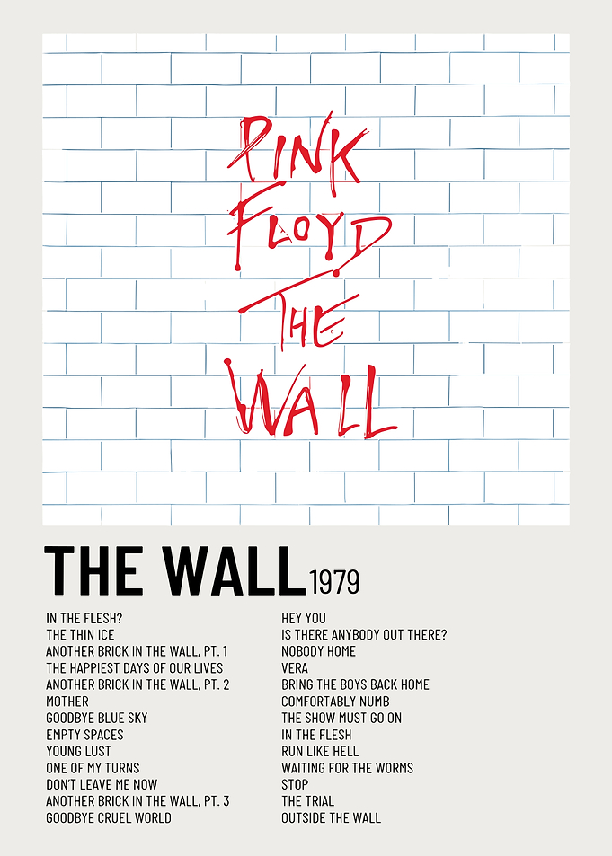 Pink Floyd The Wall Album Art